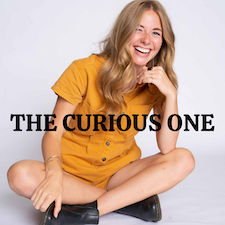 new curious one podcast logo