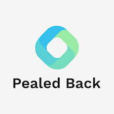 pealed back